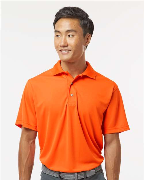 Men's Saratoga Performance Mini Mesh Polo - Orange