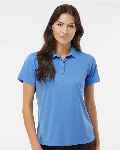 Women's Saratoga Performance Mini Mesh Polo - Bimini Blue
