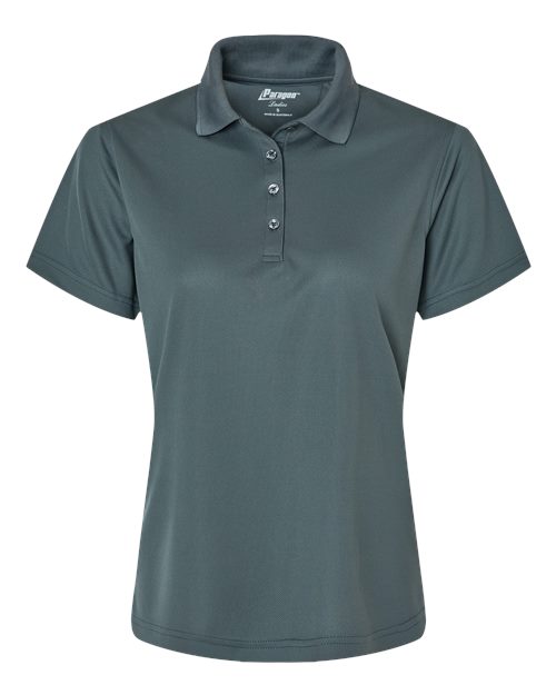 Women's Saratoga Performance Mini Mesh Polo - Carbon