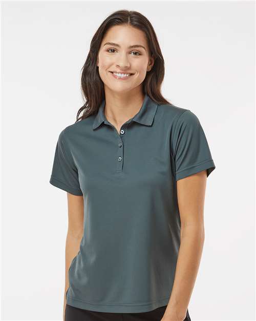 Women's Saratoga Performance Mini Mesh Polo - Carbon