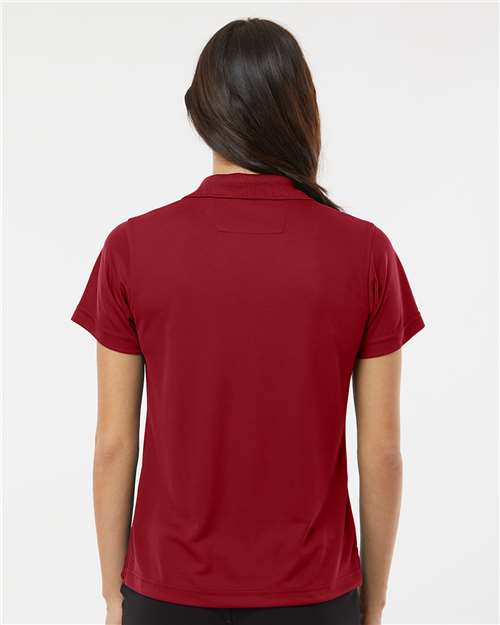 Women's Saratoga Performance Mini Mesh Polo - Cardinal