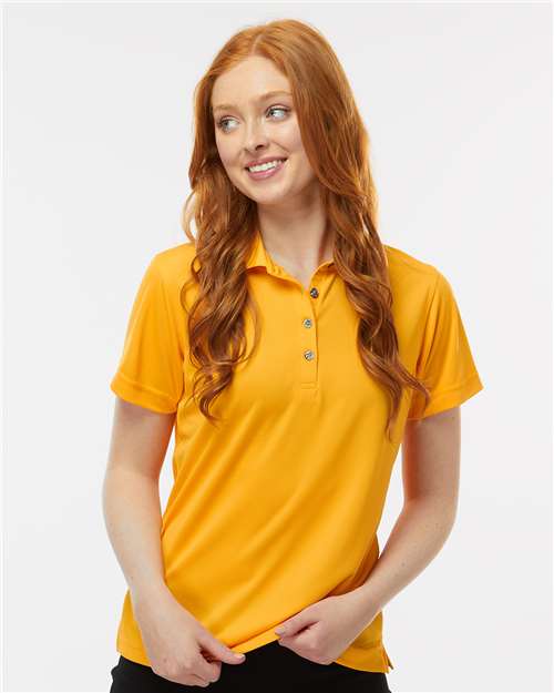 Women's Saratoga Performance Mini Mesh Polo - Gold