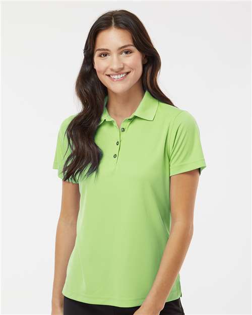 Women's Saratoga Performance Mini Mesh Polo - Kiwi