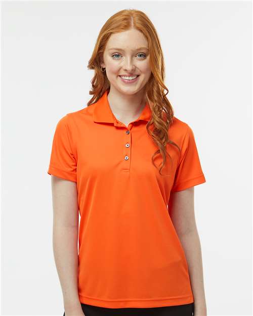 Women's Saratoga Performance Mini Mesh Polo - Orange