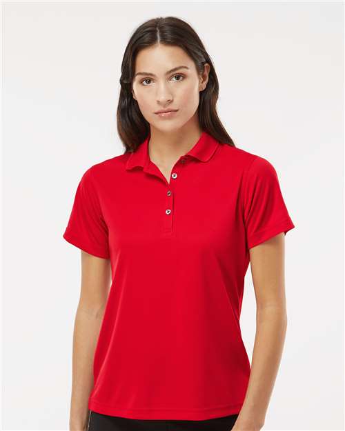 Women's Saratoga Performance Mini Mesh Polo - Red