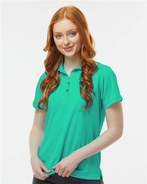 Women's Saratoga Performance Mini Mesh Polo - Seagreen
