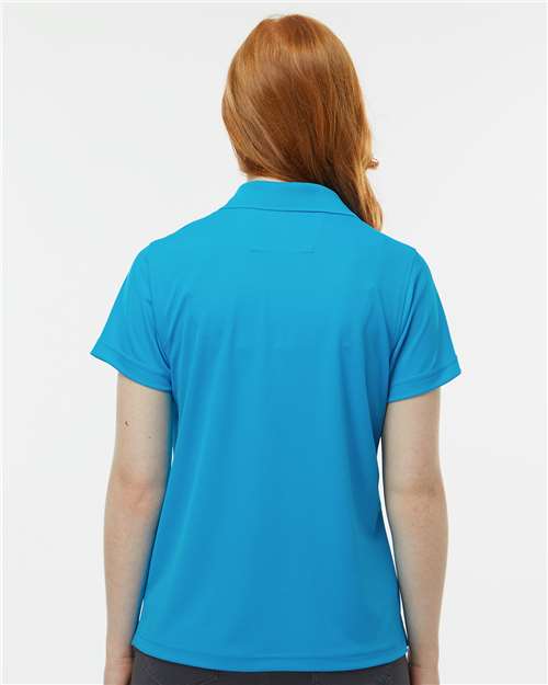 Women's Saratoga Performance Mini Mesh Polo - Turquoise