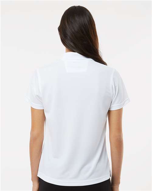 Women's Saratoga Performance Mini Mesh Polo - White