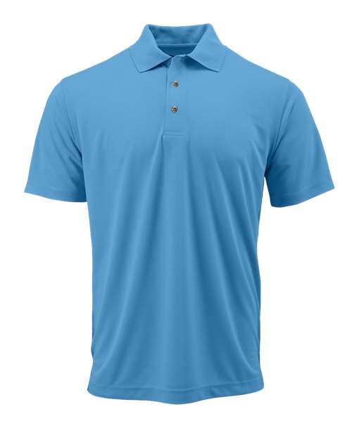 Youth Saratoga Performance Mini Mesh Polo - Bimini Blue