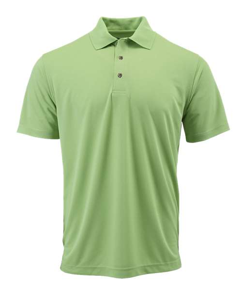 Youth Saratoga Performance Mini Mesh Polo - Kiwi