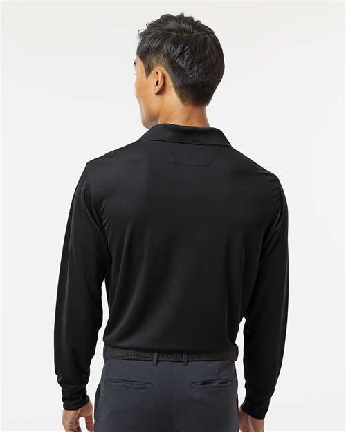 Men's Prescott Long Sleeve Polo - Black