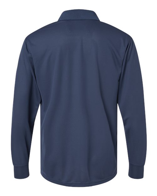 Men's Prescott Long Sleeve Polo - Navy