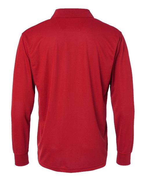 Men's Prescott Long Sleeve Polo - Red