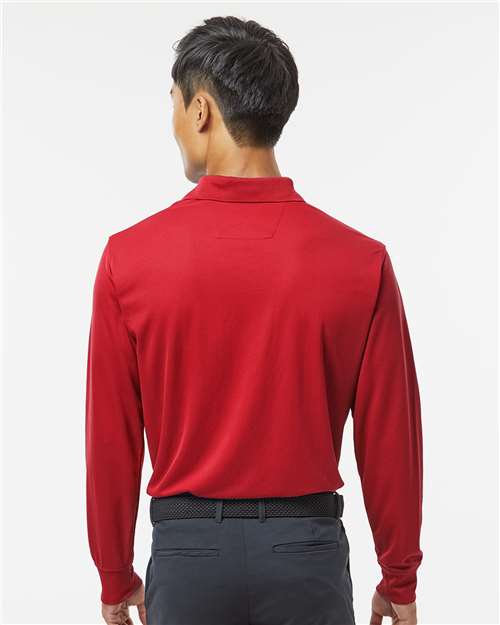 Men's Prescott Long Sleeve Polo - Red