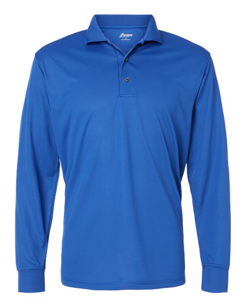 Men's Prescott Long Sleeve Polo - Royal