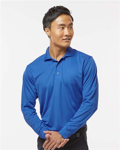 Men's Prescott Long Sleeve Polo - Royal