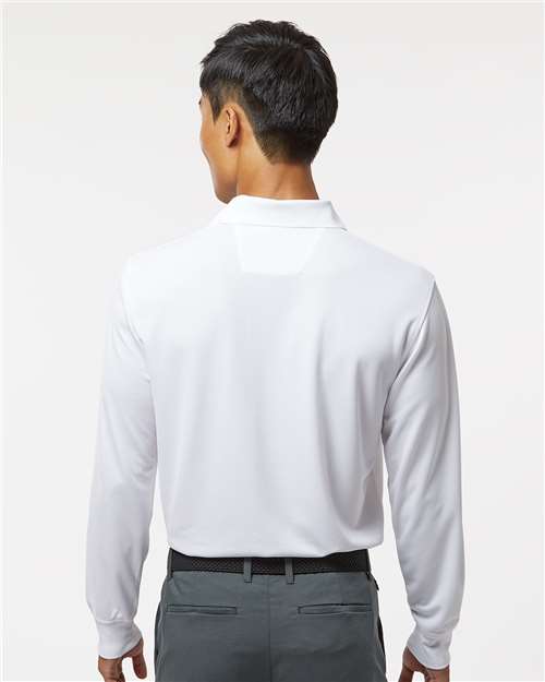 Men's Prescott Long Sleeve Polo - White