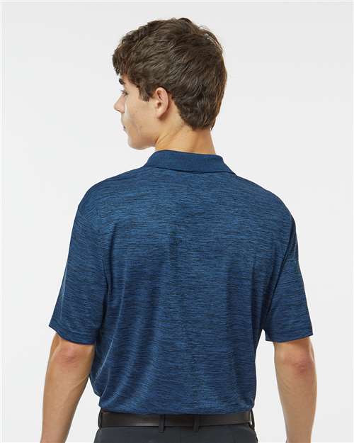 Men's Dakota Striated Heather Polo - Deep Blue Heather