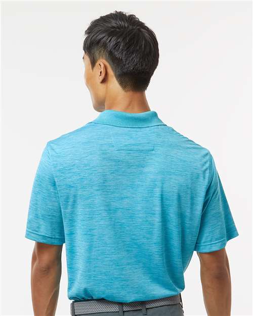 Men's Dakota Striated Heather Polo - Turquoise Heather