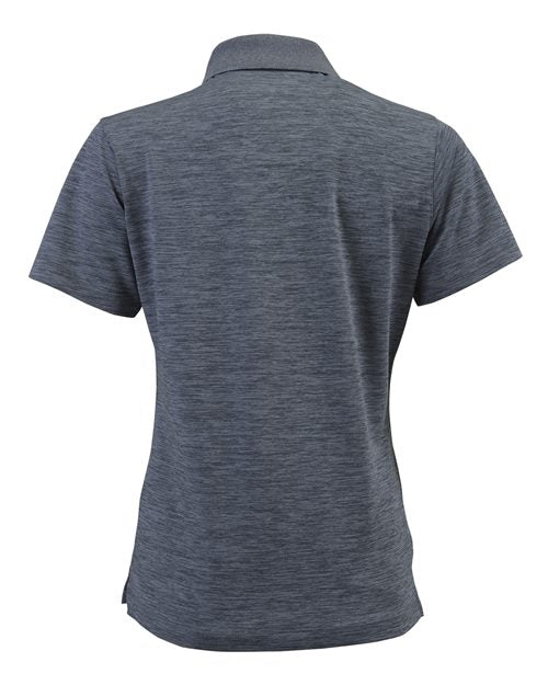 Women's Dakota Striated Heather Polo - Steel Grey Heather