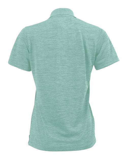 Women's Dakota Striated Heather Polo - Surf Green Heather