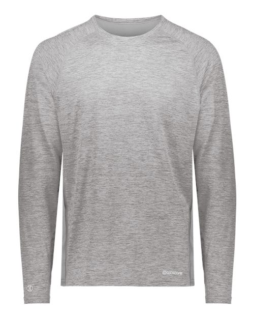 Men's Electrify CoolCore® Long Sleeve T-Shirt - Athletic Grey Heather