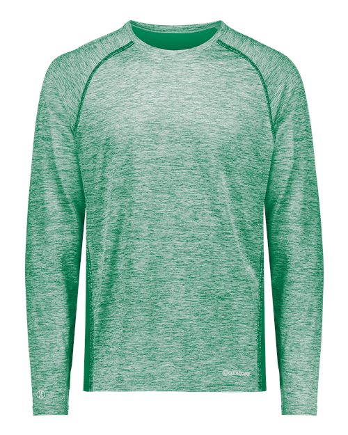 Men's Electrify CoolCore® Long Sleeve T-Shirt - Kelly Heather