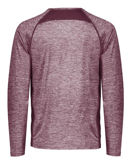 Men's Electrify CoolCore® Long Sleeve T-Shirt - Maroon Heather