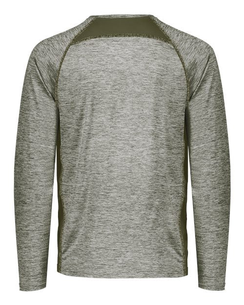 Men's Electrify CoolCore® Long Sleeve T-Shirt - Olive Heather