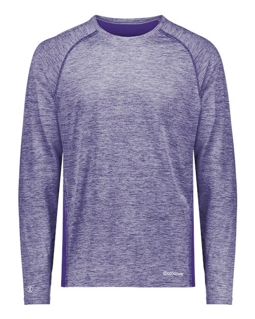 Men's Electrify CoolCore® Long Sleeve T-Shirt - Purple Heather