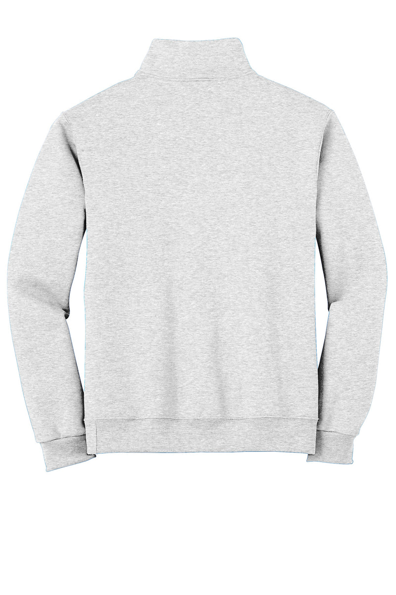 Jerzees - NuBlend 1/4-Zip Cadet Collar Sweatshirt - Ash
