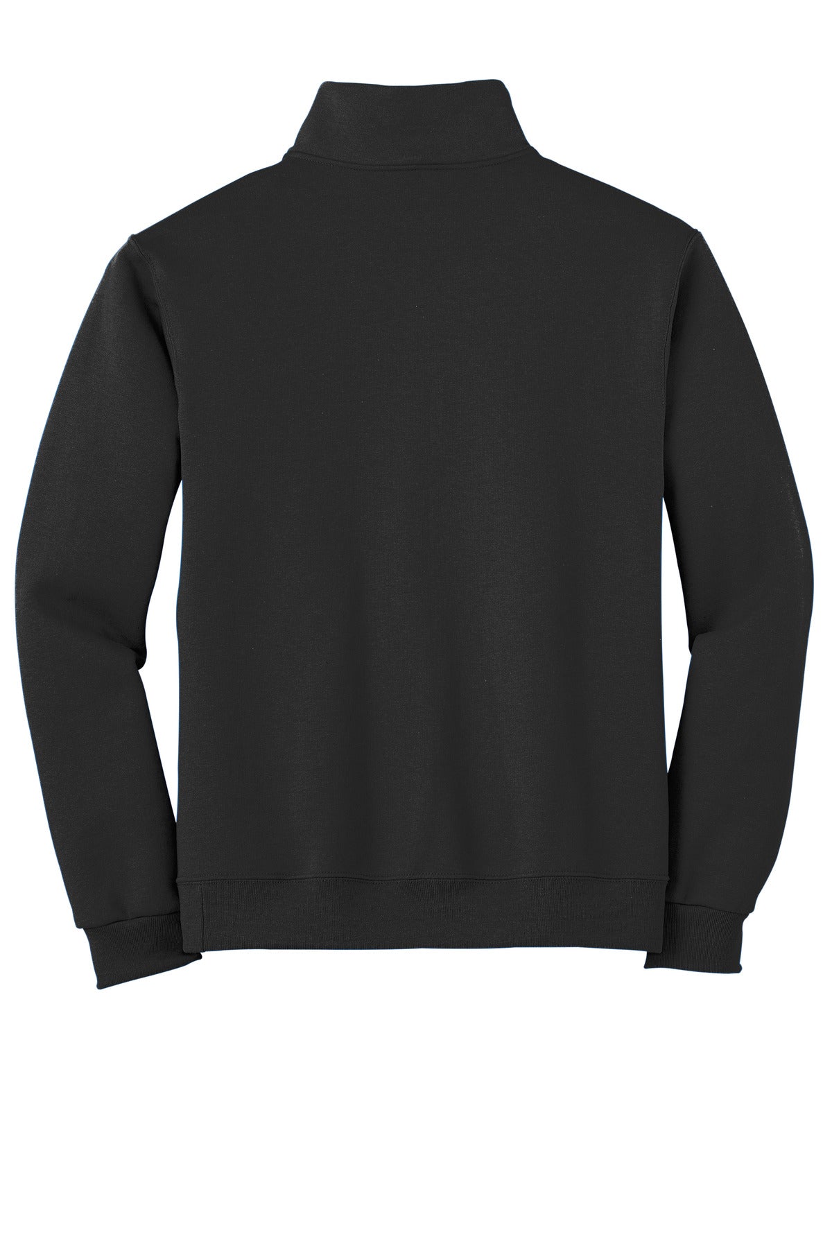 Jerzees - NuBlend 1/4-Zip Cadet Collar Sweatshirt - Black
