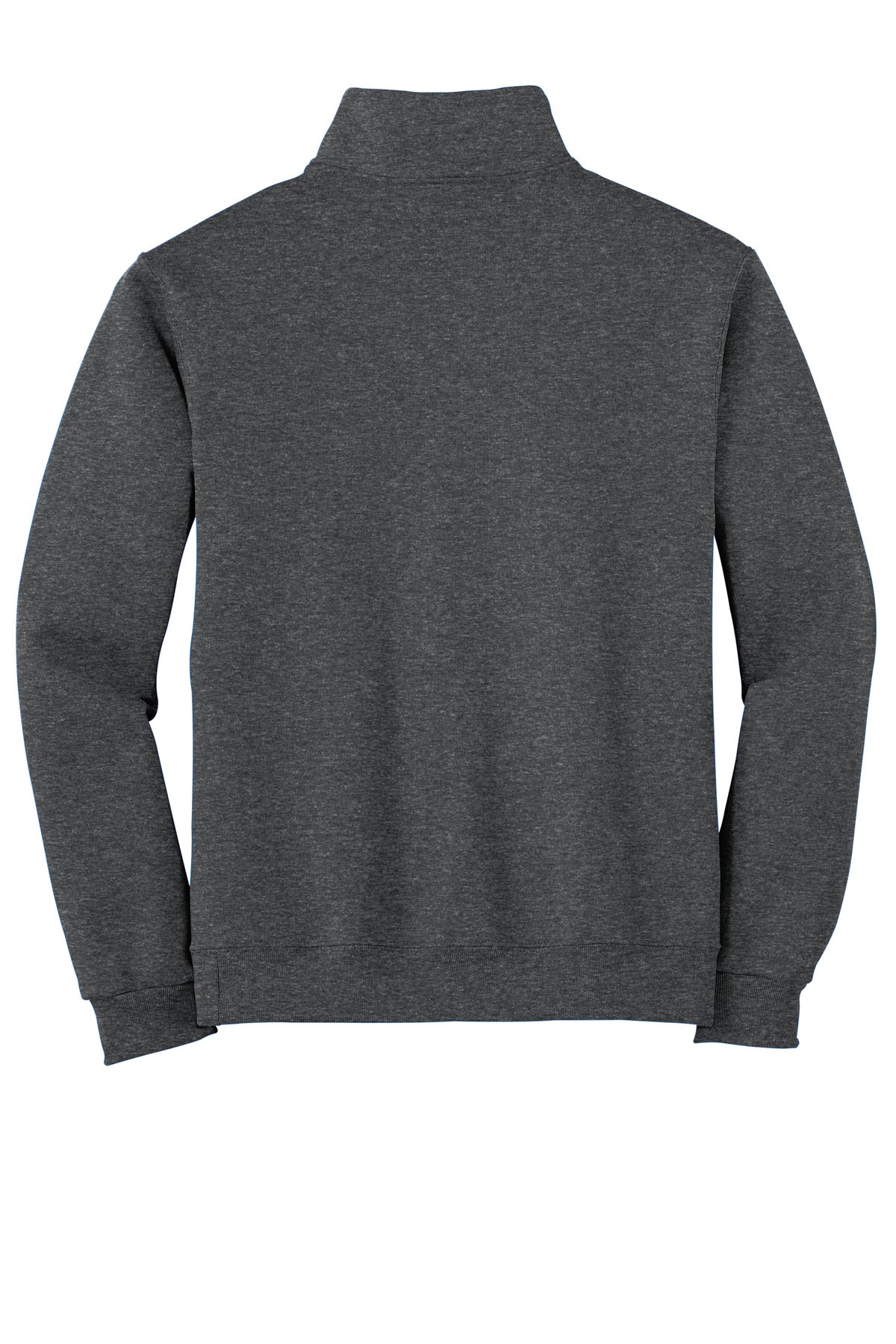 Jerzees - NuBlend 1/4-Zip Cadet Collar Sweatshirt - Black Heather