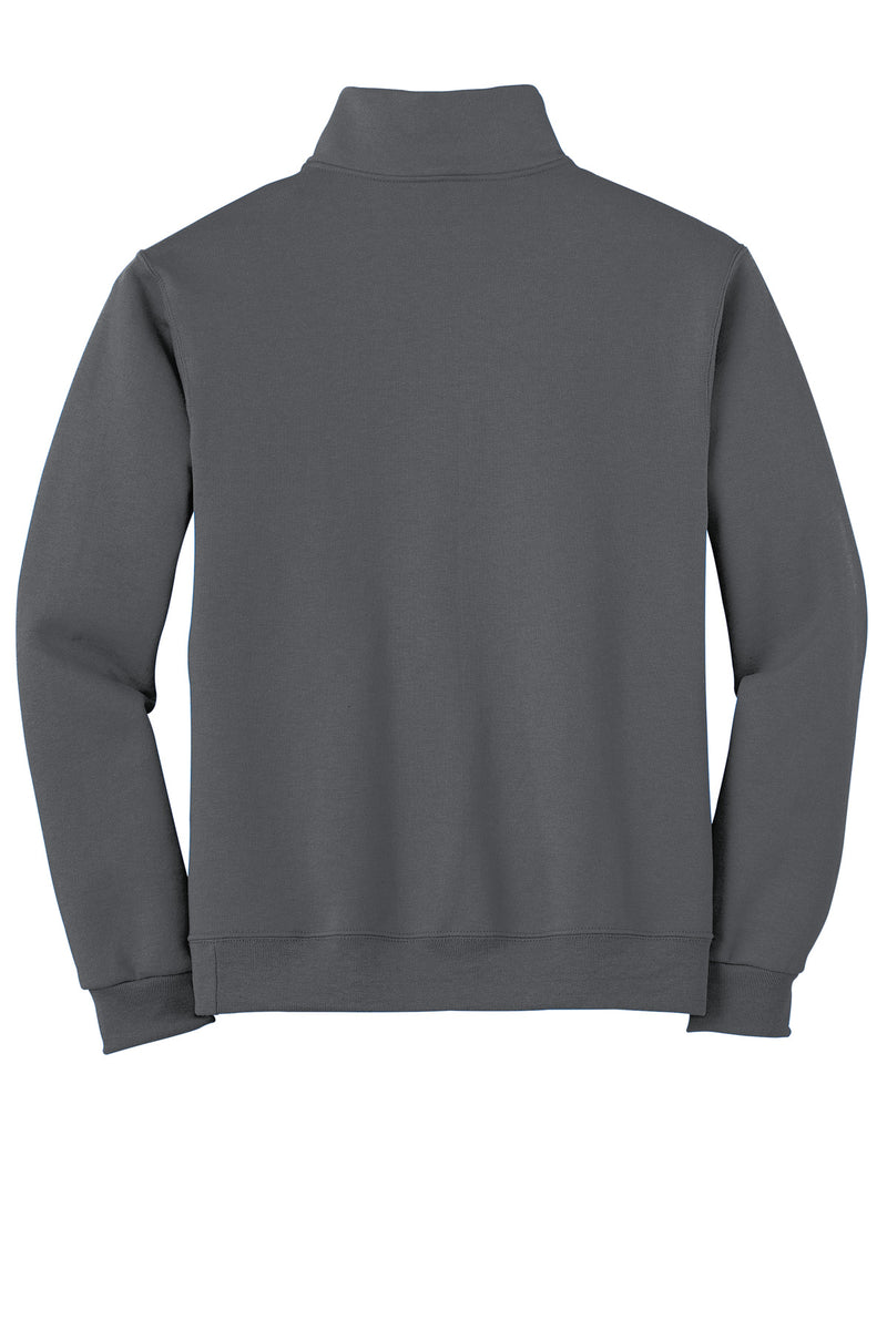 Jerzees - NuBlend 1/4-Zip Cadet Collar Sweatshirt - Charcoal Grey