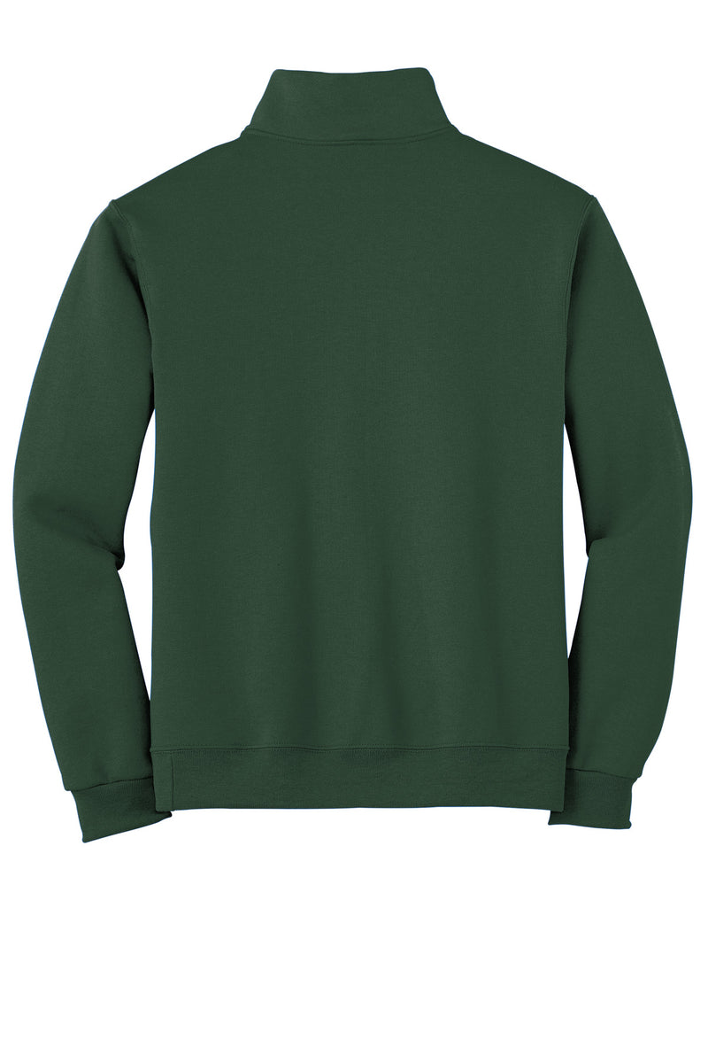 Jerzees - NuBlend 1/4-Zip Cadet Collar Sweatshirt - Forest Green