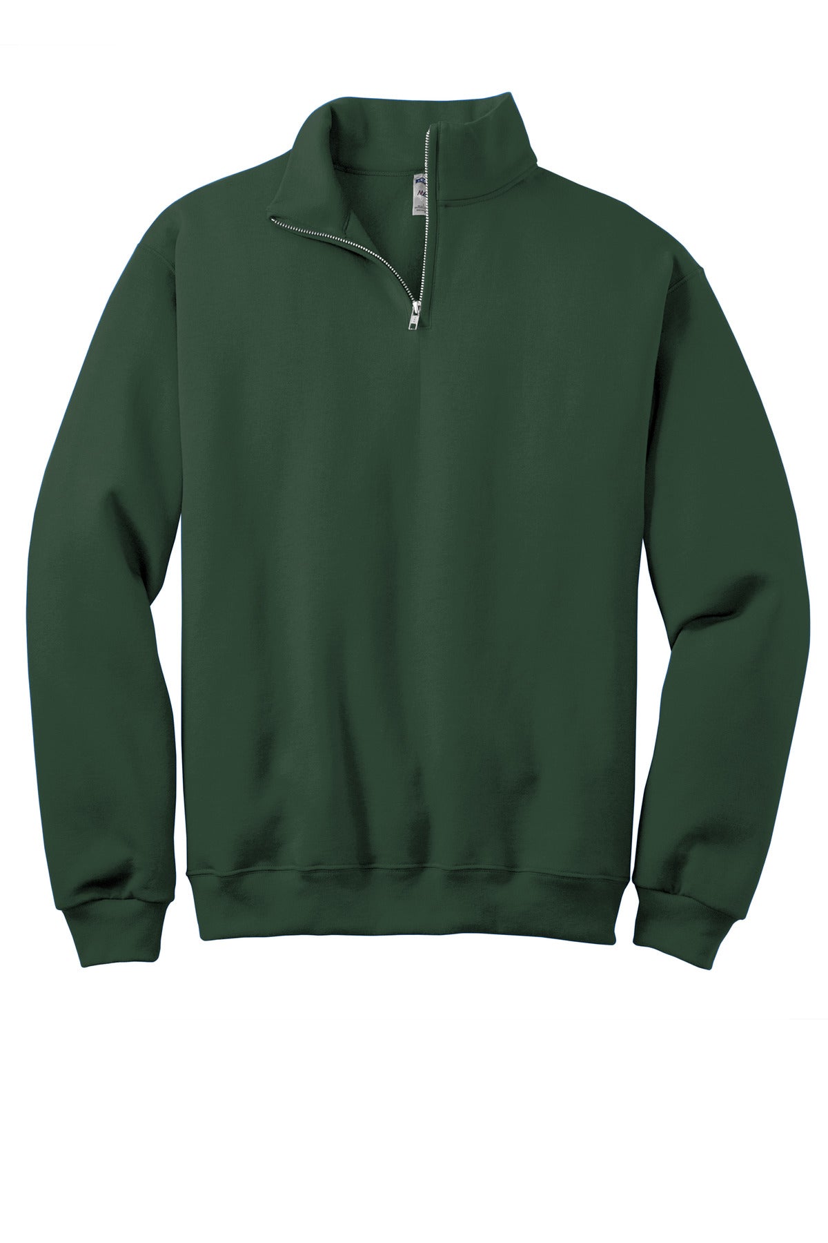 Jerzees - NuBlend 1/4-Zip Cadet Collar Sweatshirt - Forest Green