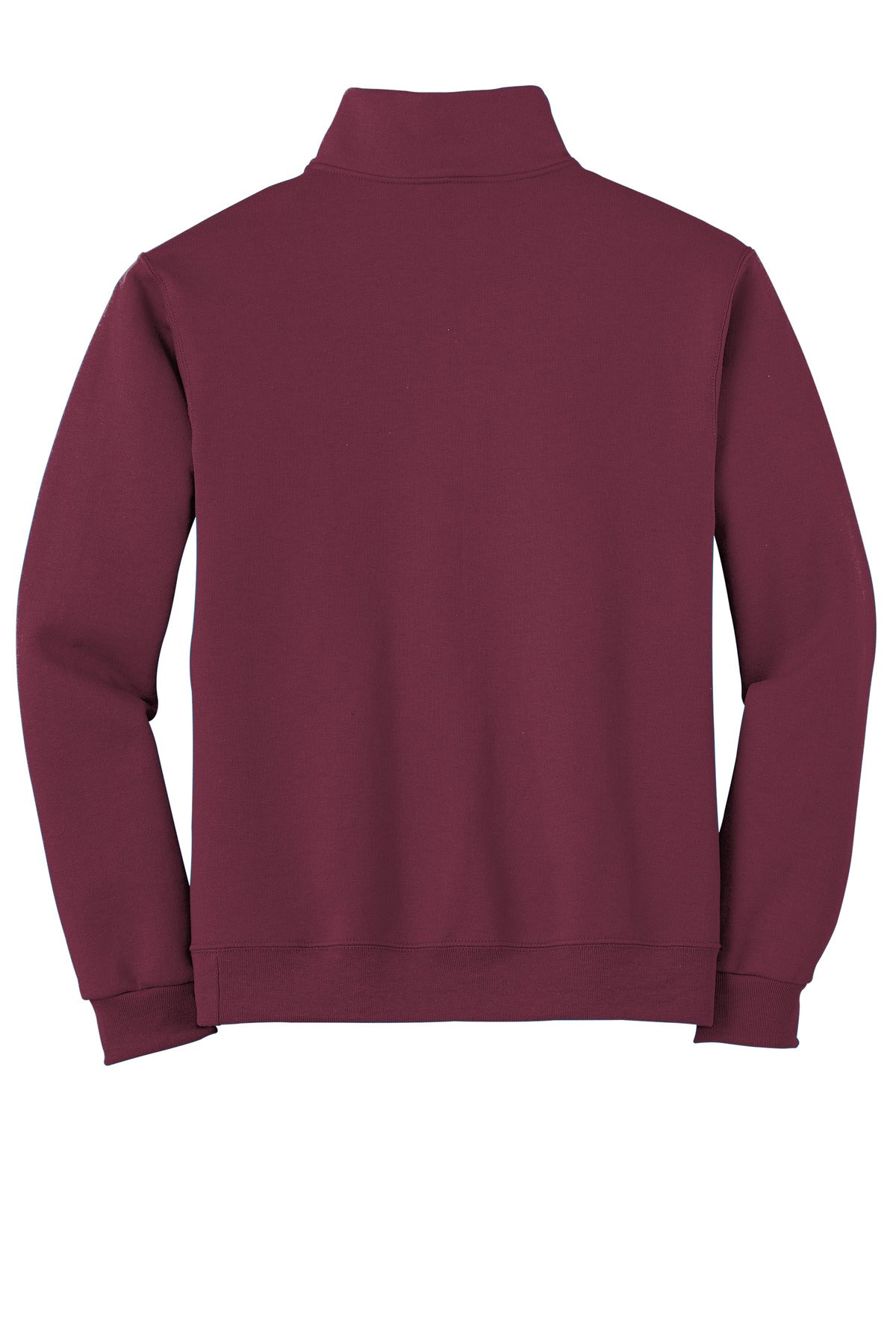 Jerzees - NuBlend 1/4-Zip Cadet Collar Sweatshirt - Maroon