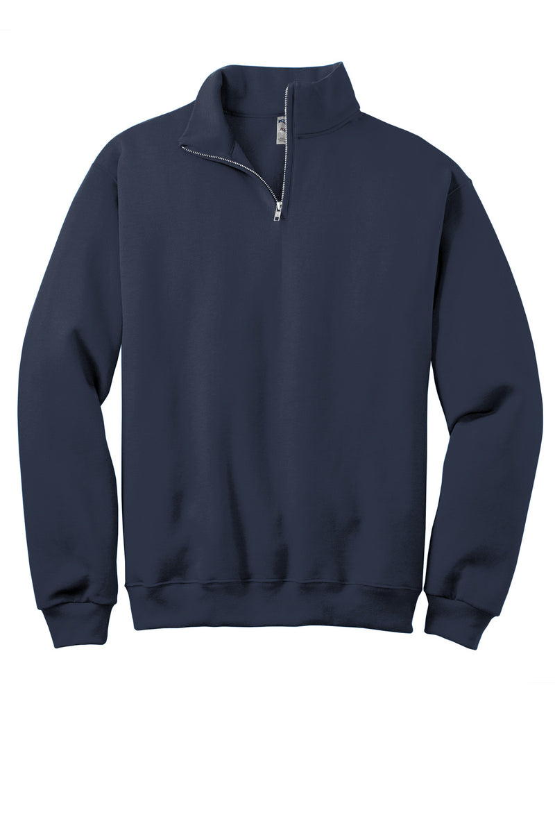 Jerzees - NuBlend 1/4-Zip Cadet Collar Sweatshirt - J. Navy