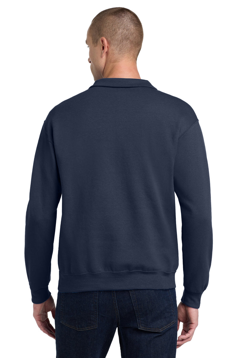 Jerzees - NuBlend 1/4-Zip Cadet Collar Sweatshirt - J. Navy