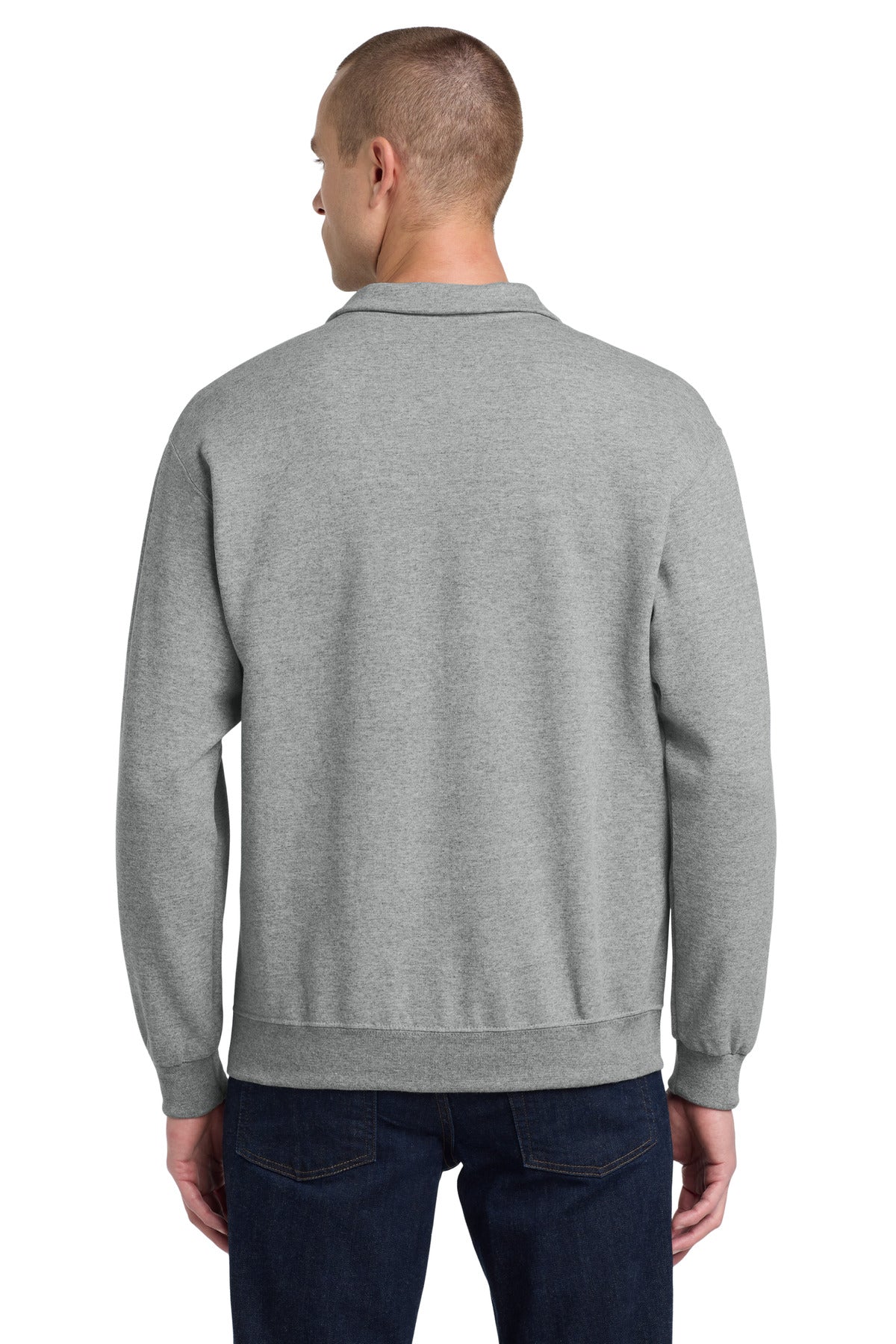 Jerzees - NuBlend 1/4-Zip Cadet Collar Sweatshirt - Oxford
