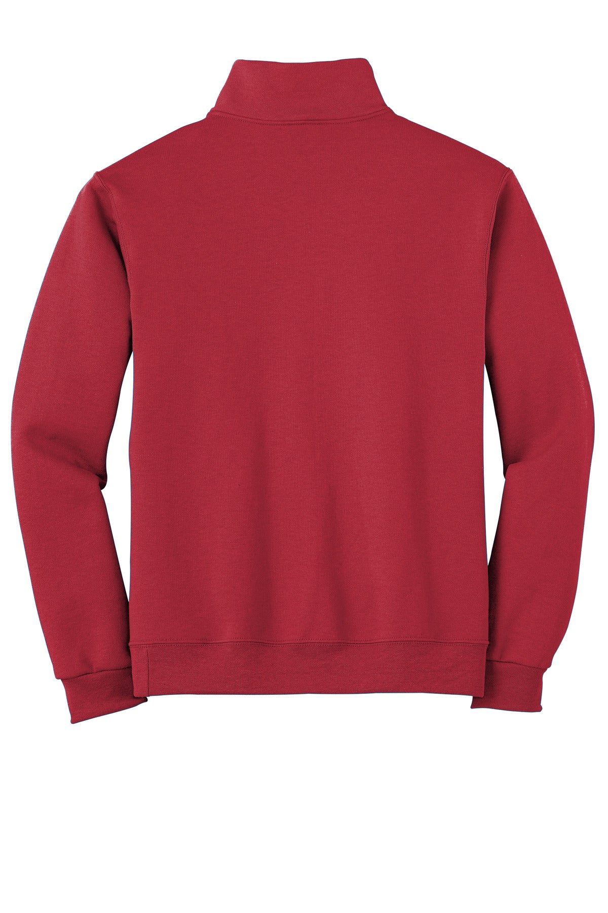 Jerzees - NuBlend 1/4-Zip Cadet Collar Sweatshirt - True Red