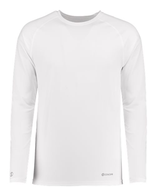 Men's Electrify CoolCore® Long Sleeve T-Shirt - White