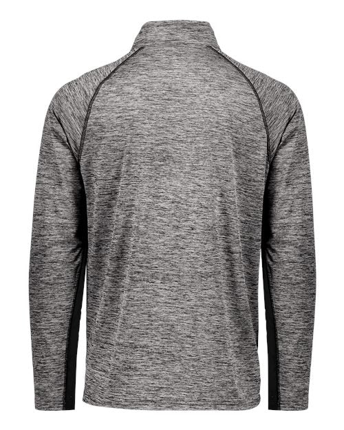 Men's Electrify CoolCore® Quarter-Zip Pullover - Black Heather