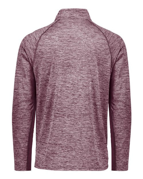 Men's Electrify CoolCore® Quarter-Zip Pullover - Maroon Heather