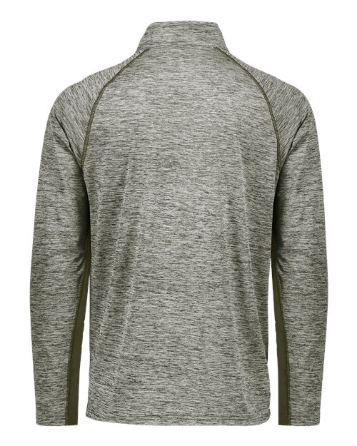 Men's Electrify CoolCore® Quarter-Zip Pullover - Olive Heather
