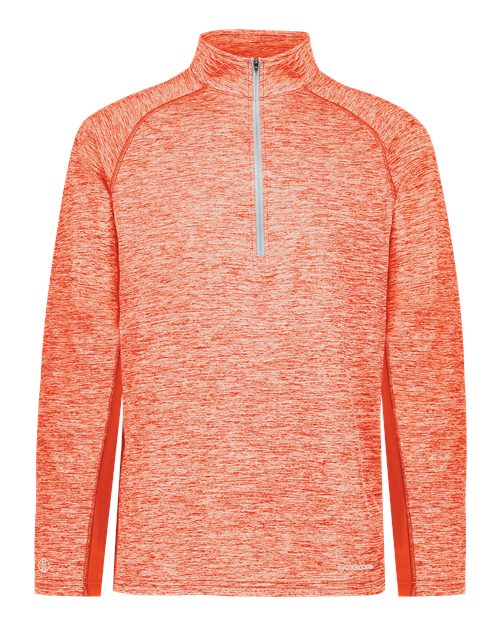 Men's Electrify CoolCore® Quarter-Zip Pullover - Orange Heather