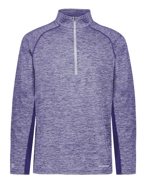 Men's Electrify CoolCore® Quarter-Zip Pullover - Purple Heather