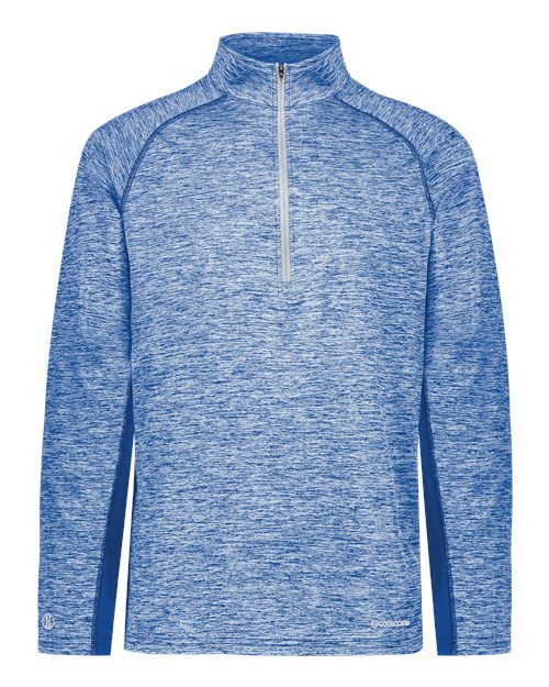 Men's Electrify CoolCore® Quarter-Zip Pullover - Royal Heather