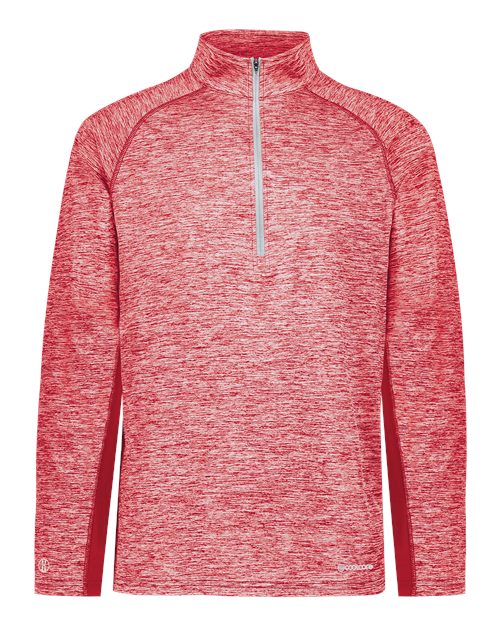 Men's Electrify CoolCore® Quarter-Zip Pullover - Scarlet Heather