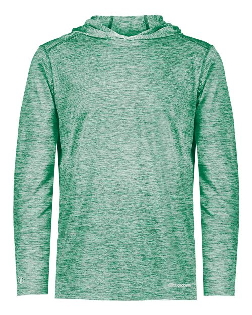 Men's Electrify CoolCore® Hooded Sweatshirt - Kelly Heather
